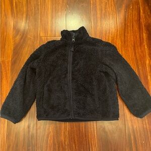 Primary Navy Blue Sherpa Fleece Jacket - 3T